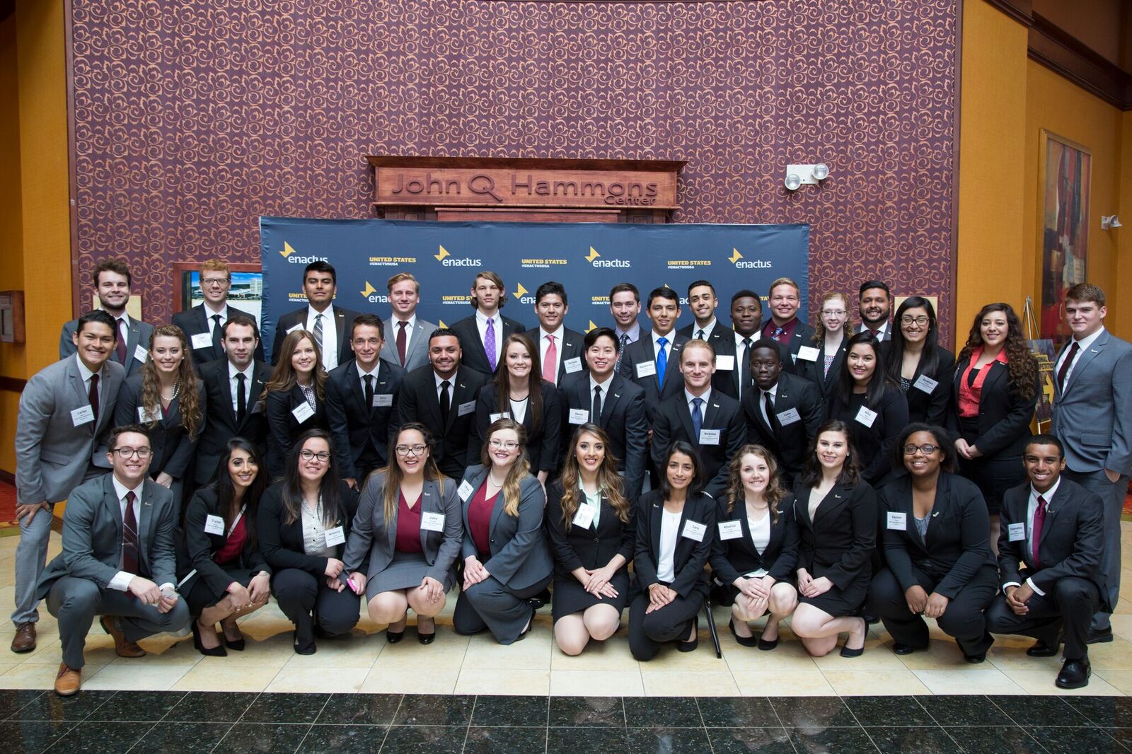 Enactus members excited to be at the 2014 National Exposition